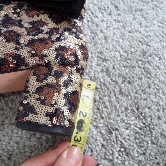 Kate Spade sparkly Twee Preppy ankle boots 9.5 - Picture 9 of 9